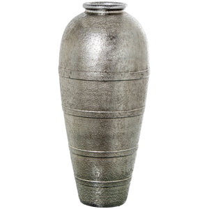 Vase Alexandra House Living Silver Ceramic 33 x 34 x 84 cm-0