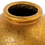 Vase Alexandra House Living Golden Ceramic 34 x 80 cm-4