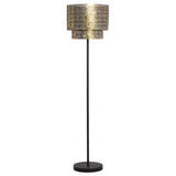 Floor Lamp Alexandra House Living Gold Golden 60 W 39 x 155 x 39 cm-0