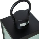 Lanterns Alexandra House Living Black Metal 10 x 23 x 10 cm 14 x 39 x 14 cm 18 x 49 x 18 cm Candleholder 3 Pieces-3