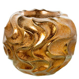 Vase Alexandra House Living Golden Ceramic 38 x 40 x 38 cm-0