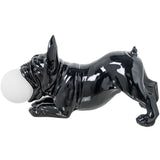 Desk lamp Alexandra House Living Black Acrylic Plastic Melamin 47 x 23 x 20 cm Dog-5