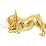 Desk lamp Alexandra House Living Gold Golden Acrylic Plastic Melamin 47 x 23 x 20 cm Dog-1