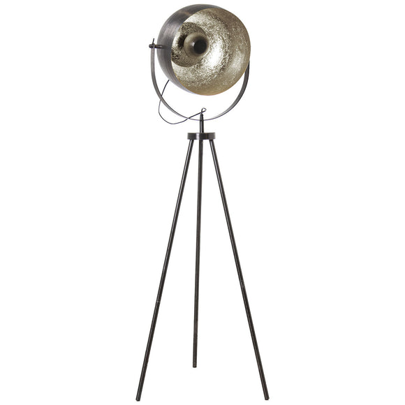 Floor Lamp Alexandra House Living Black Silver 25 W 43 x 165 x 26 cm-0