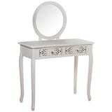 Dresser Alexandra House Living White Wood 90 x 78 x 40 cm-0