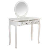 Dresser Alexandra House Living White Wood 90 x 78 x 40 cm-3