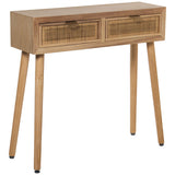 Console Alexandra House Living Brown Wood 80 x 78 x 25 cm-0