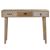 Console Alexandra House Living Brown Wood 110 x 79 x 35 cm-0