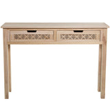 Console Alexandra House Living Brown Wood 110 x 81 x 30 cm-5