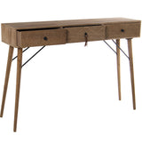 Console Alexandra House Living Brown Wood 115 x 81 x 30 cm-4