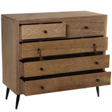 Chest of drawers Alexandra House Living Wood 89 x 39 x 81 cm-7