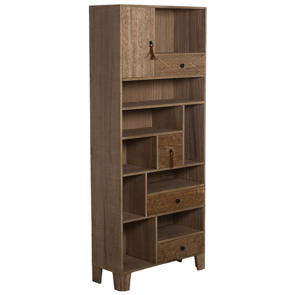 Shelves Alexandra House Living Brown Wood 70 x 165 x 28 cm-0