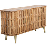 Sideboard Alexandra House Living Wood 155 x 42 x 81 cm-4