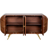 Sideboard Alexandra House Living Wood 152 x 42 x 81 cm-6