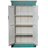 Cupboard Alexandra House Living Wood 100 x 40 x 180 cm-7