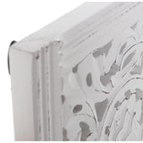 Decorative altarpiece Alexandra House Living White Wood 6 x 94 x 95 cm-3