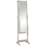 Free standing mirror Alexandra House Living White 46 x 36 x 158 cm Rectangular-0