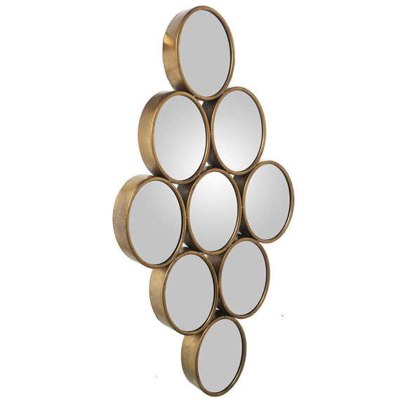 Wall mirror Alexandra House Living Golden Circle-0