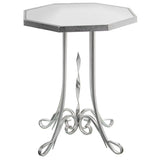 Side table Alexandra House Living Silver 48 x 60 x 48 cm-0