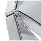 Wall mirror Alexandra House Living Silver Geometric-2