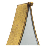 Wall mirror Alexandra House Living Golden Geometric-3