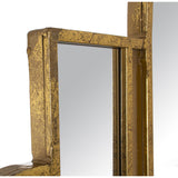 Wall mirror Alexandra House Living Golden Metal Geometric 7 x 80 x 78 cm-2