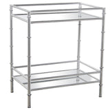 Side table Alexandra House Living Silver 54 x 60 x 34 cm-0