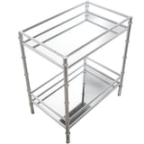 Side table Alexandra House Living Silver 54 x 60 x 34 cm-4