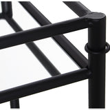 Side table Alexandra House Living Black 54 x 60 x 34 cm-2