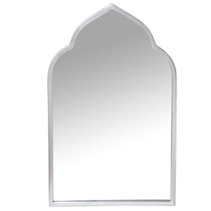 Wall mirror Alexandra House Living Silver Metal Rectangular 7 x 60 x 95 cm-0