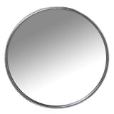 Wall mirror Alexandra House Living Silver Metal 9 x 45 x 46 cm Circular-1