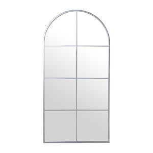 Wall mirror Alexandra House Living Silver Metal Rectangular 7 x 149 x 77 cm-0