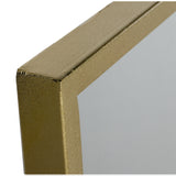 Wall mirror Alexandra House Living Golden Metal Window 6 x 113 x 77 cm-1