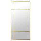 Wall mirror Alexandra House Living Golden Metal Rectangular 7 x 149 x 77 cm-0