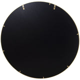 Wall mirror Alexandra House Living Golden Metal 7 x 95 x 95 cm Circular-2