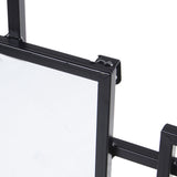 Wall mirror Alexandra House Living Black 120 x 2 x 53 cm Geometric-5