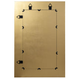 Wall mirror Alexandra House Living Golden Rectangular-3