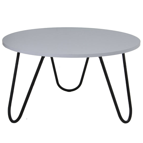 Centre Table Alexandra House Living White Wood 80 x 44 x 80 cm-0