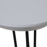 Set of 2 tables Alexandra House Living White Wood-3