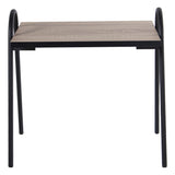 Set of 3 tables Alexandra House Living Brown Black Wood-3