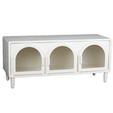 Sideboard Alexandra House Living White Wood 120 x 53 x 42 cm-4