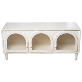 Sideboard Alexandra House Living White Wood 120 x 53 x 42 cm-3