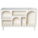 Sideboard Alexandra House Living White Wood 120 x 73 x 35 cm-5