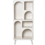 Console Alexandra House Living White Wood 60 x 135 x 36 cm-5