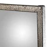 Wall mirror Alexandra House Living Black Silver Window Squared-1