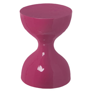 Stool Alexandra House Living Pink Metal 29 x 41 x 29 cm-0