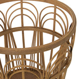 Set of Planters Alexandra House Living wicker Rattan (3 Pieces)-3