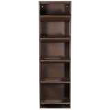 Shoe Rack Alexandra House Living Brown 50 x 170 x 15 cm 5 drawers-3