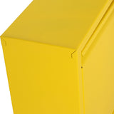 Shoe Rack Alexandra House Living Yellow 50 x 170 x 15 cm 5 drawers-3