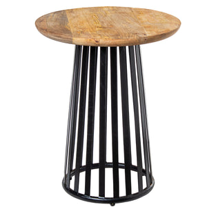 Side table Alexandra House Living Brown Black 45 x 55 x 45 cm-0